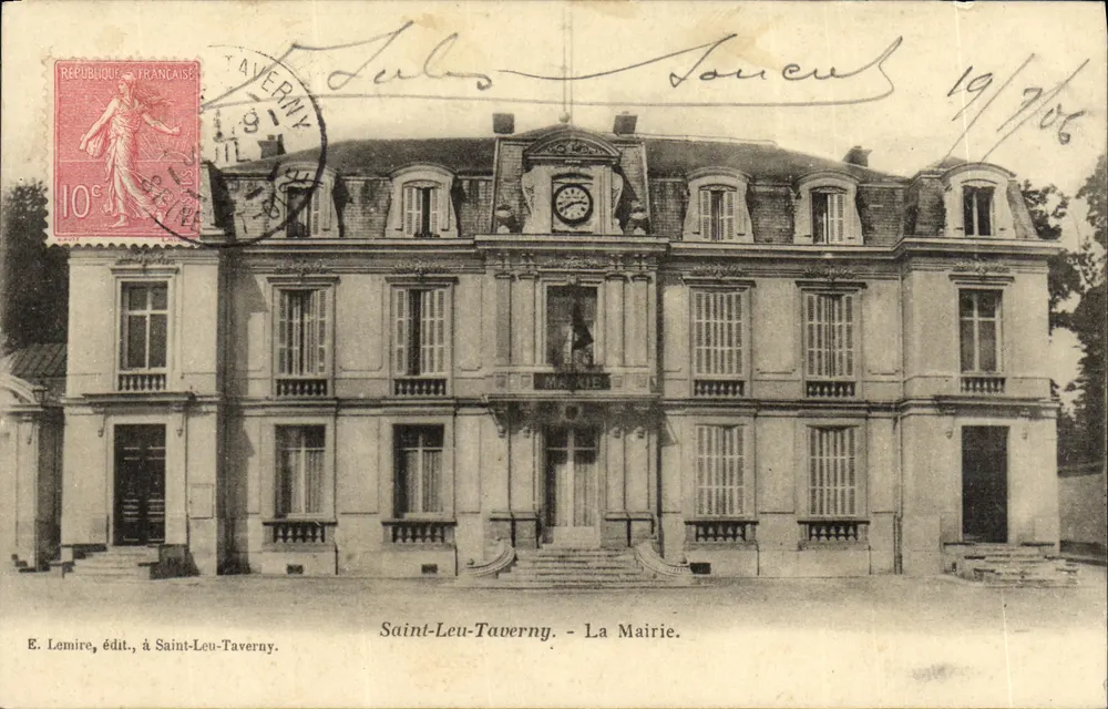 Saint-Leu-Taverny - Die Stadtverwaltung — E. Lemire, Verlag, in Saint-Leu-Taverny. - Vorderseite