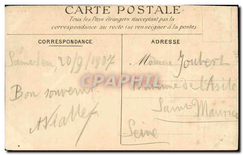 Saint-Leu-d'Esserent — A Igreja — Editor não identificado - Verso