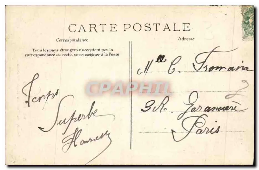 Eingang zum Fort Mont-Valérien — Suresnes — Verlag ELD, Nr. 28 - Rückseite