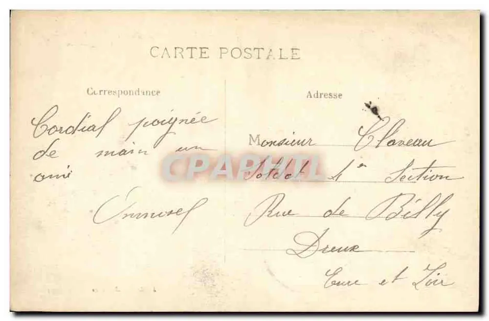 Fort du Mont-Valérien — Allgemeiner Blick — Verlag: D. Amblie, Asnières - Rückseite