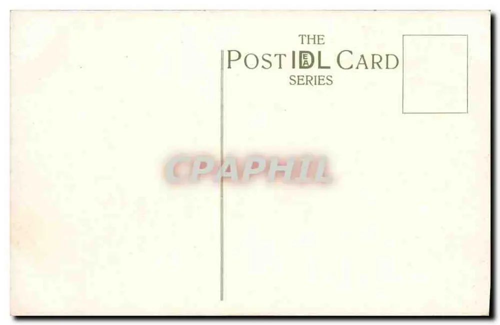 Der Seilbahn, Shanklin - Isle of Wight — Serie Post IDL Card, Nr. 527 - Rückseite