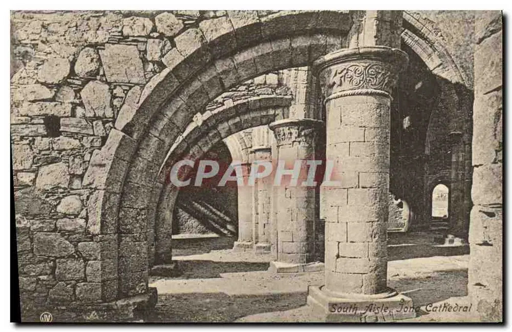 Passagem Sul, Catedral de Jong — ruínas de um edifício religioso — editor não identificado - Frente