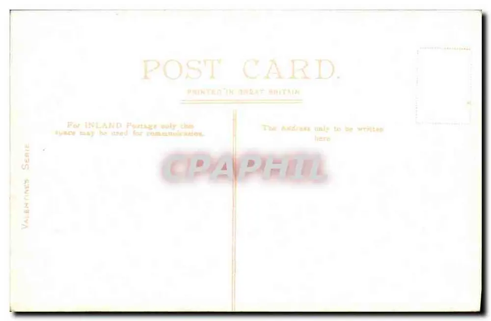 Cattedrale di Iona e Cappella di San Oran — Serie Valentin's — Stampa effettuata nel Regno Unito - Verso