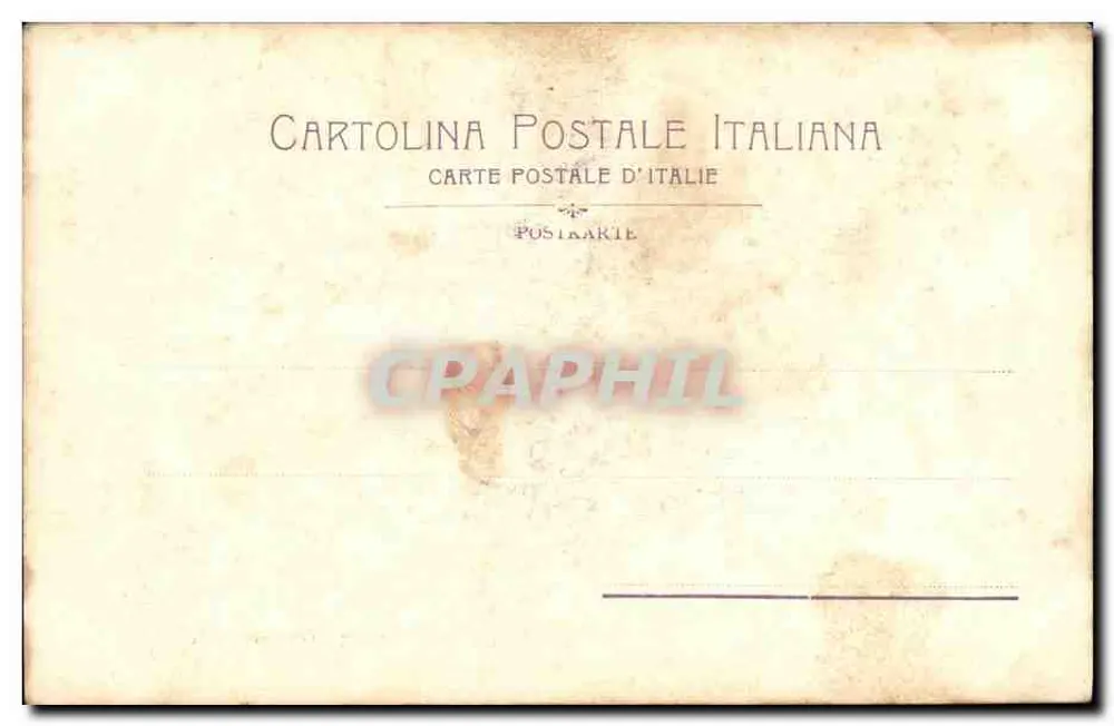 Milano - S. Bartolomeo (interno do Duomo) — estátua — Fotocromo Milano n°1693 - Verso
