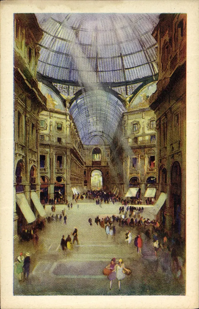 Galleria Vittorio Emanuele II — Mailand — Verlag 'Astro' - Vorderseite