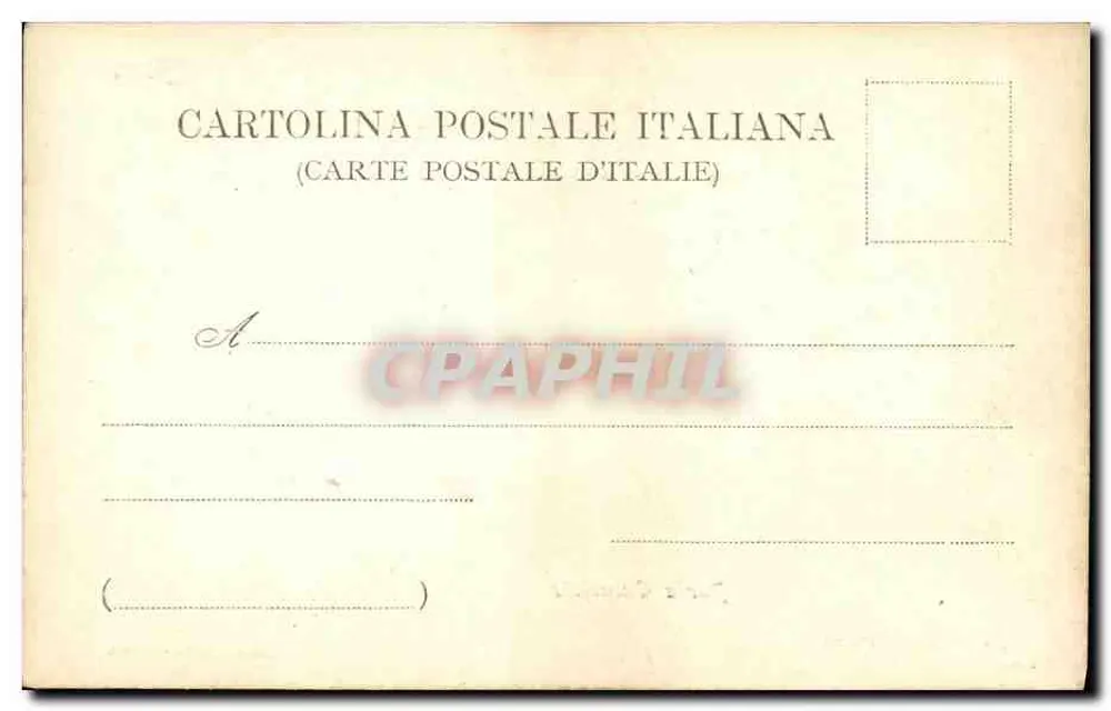 Porta Camollia — Siena — O. Paggi, Florence, n° 284 - Achterkant