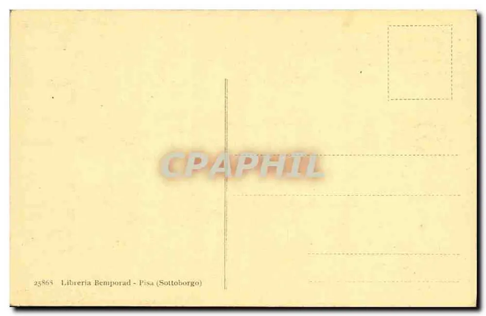 Pisa - Camposanto - Innere Galerie nebenan (G. Pisano) - Rückseite