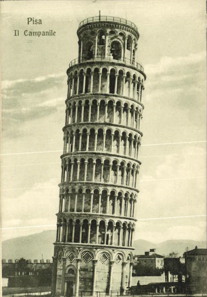 Pisa — O Campanile — Ditta Editrice Eligio Lazzerini - Frente