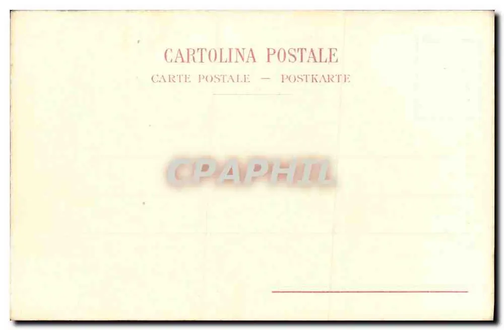 Pompei - Casa di Meleagro — visão das ruínas com um altar com grifos — editor Richter & C°, Nápoles, n° 228 - Verso