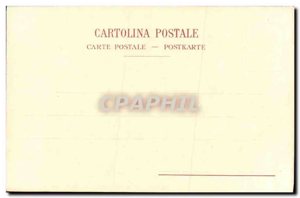Pompeia - Casa dos Vettii — vista do pátio com colunas e estátuas — Richter & Co. Napoli, n° 255 - Verso
