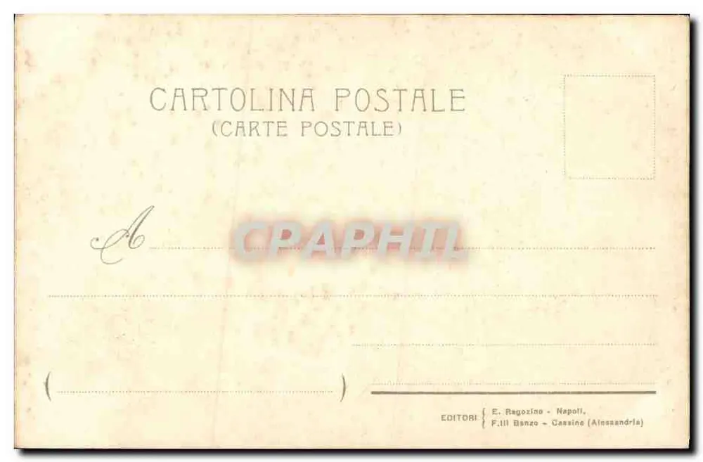 Pompeia - Interno di Casa — Stab. Armanino, Gênova - Dla. Depositato - Verso