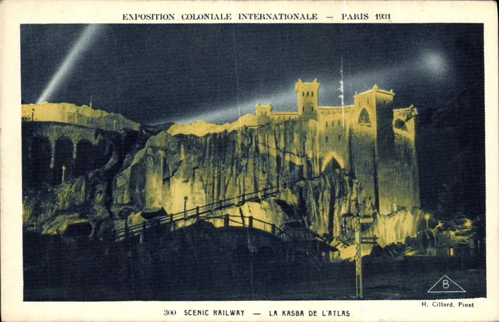 Internationale Kolonialausstellung — Paris 1931 — Die Kasba des Atlas — H. Cillard, Pinxt - Vorderseite