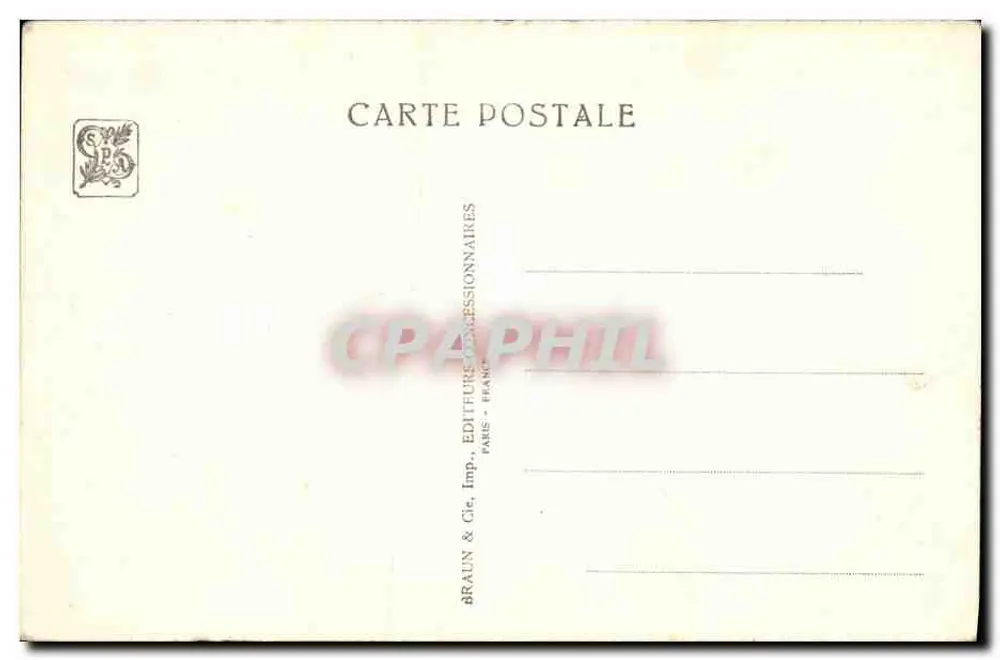 Internationale Kolonialausstellung — Paris 1931 — Die Kasba des Atlas — H. Cillard, Pinxt - Rückseite