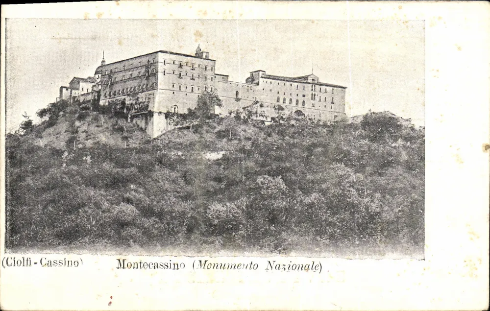 Montecassino (Monumento Nacional) — (Cioffi-Cassino) — editor Cioffi-Cassino - Frente