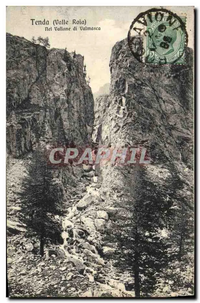 Tenda (Valle Roia) — Im Vallone di Valmasca — Verlag E. Fresia - Cunio - Vorderseite