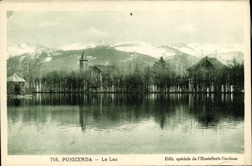 Puigcerda — O Lago — Edição especial da Pousada Cerdana - Frente