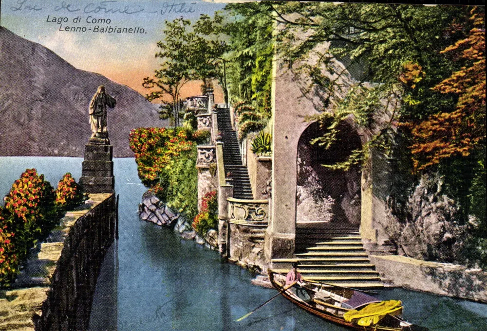 Lago di Como — Lenno-Balbianello — onbekende uitgever, serie-nummer niet zichtbaar - Voorkant