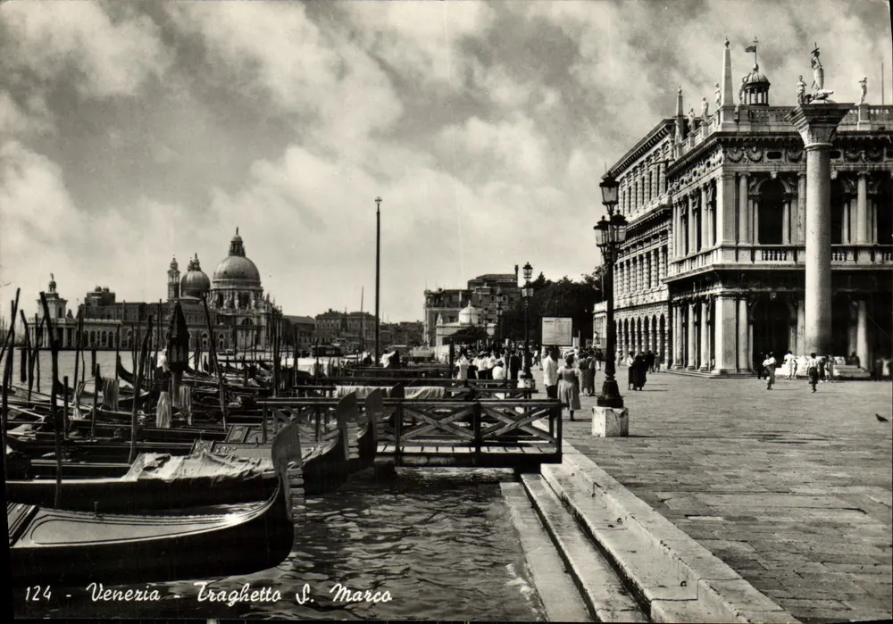 Veneza - Traghetto S. Marco — Editor Ardo, n° 124 - Frente