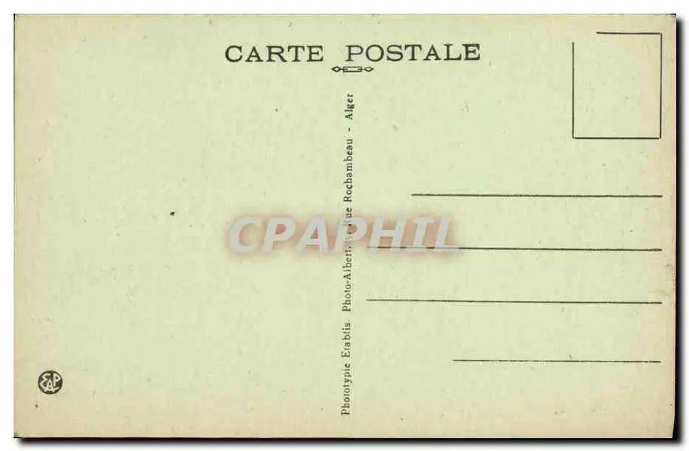 Mazagan — Die Waffenkammer der Portugiesen — Edit. A. Sellier, Nr. 138 - Rückseite