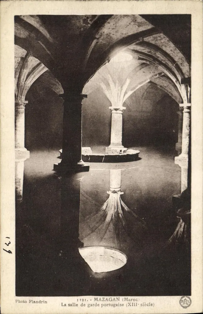 Mazagan (Marokko) — Portugiesische Wachstube (13. Jahrhundert) — Photo Fiandrin, Nr. 1121 - Vorderseite