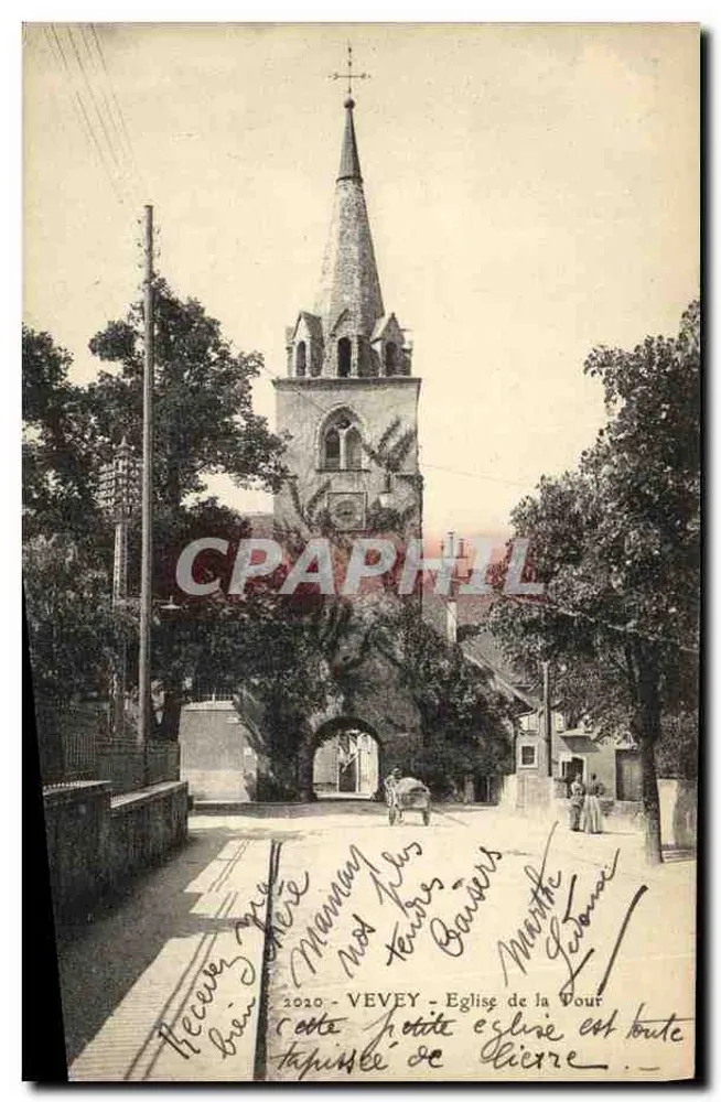 Vevy - Igreja da Torre — n° 2020 - Frente