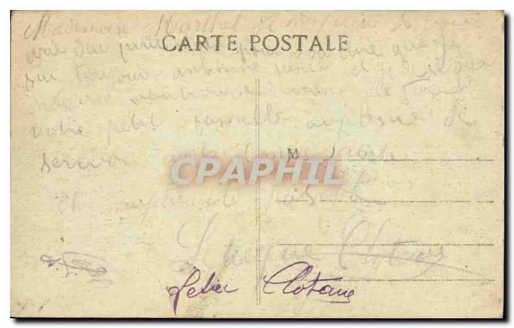Kupferbergwerke in der Hochserbien — Feldzug im Osten 1914-15-16 — Verlag unbekannt - Rückseite