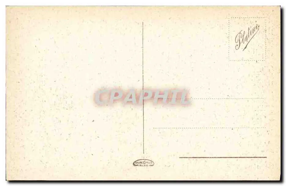 Pompeia — Forno Pubblico e Mulini — Editor Esane G. Pellis, Milão - Verso