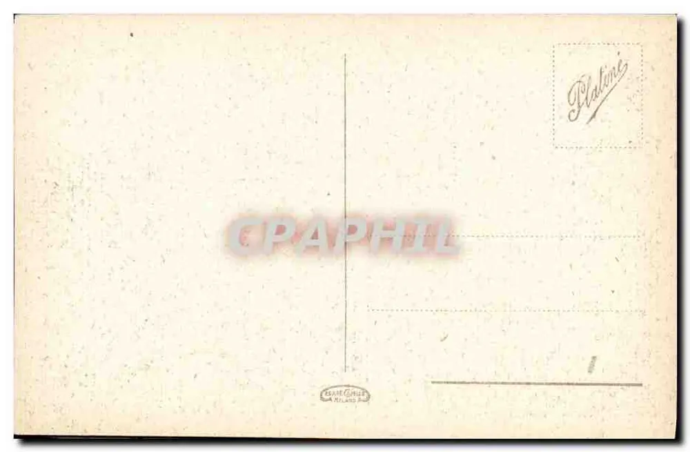 Pompeia — Casa de Marco Olconio — editor Platine, Milão - Verso