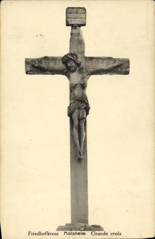 Große Kreuz von Molshelm — Verleger: 'd. Manias & Cie. Straßburg (1.61)' - Vorderseite