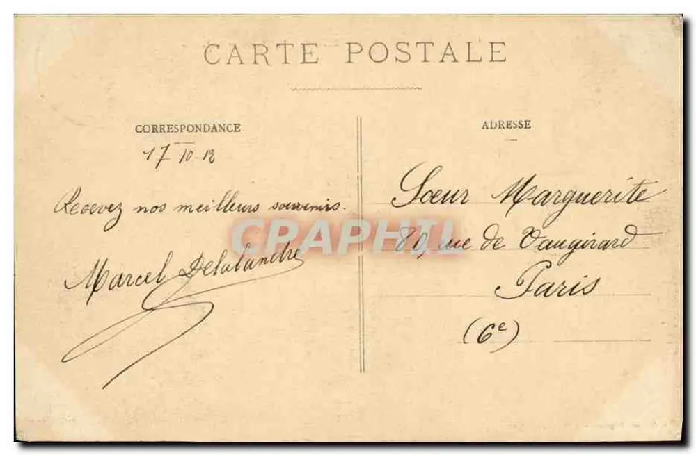 Alger - Mustapha Supérieur - Das Museum und der Garten — Sammlung Régence, Verlag Alger, n° 320 - Rückseite