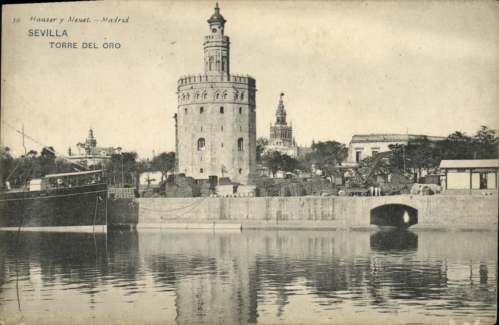 Seville — Wieża Złota — Hauser y Menet, Madryt, n°59 - Awers