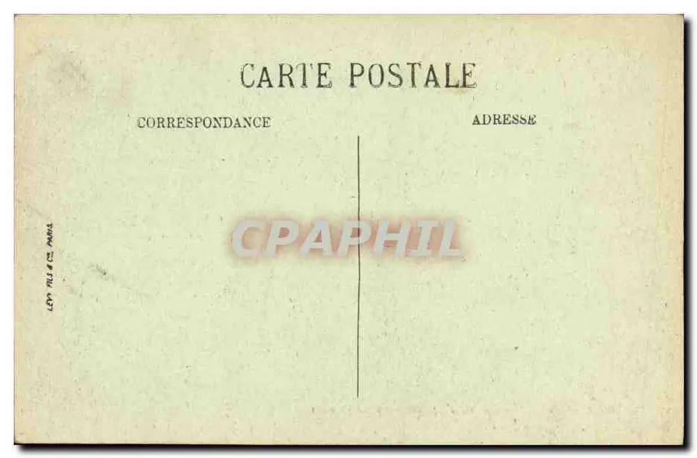 Alger — Notre-Dame d'Afrique zwischen den Olivenbäumen — LL. Nr. 370 - Rückseite
