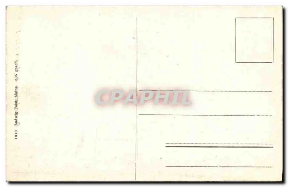 Clemenskavelle im Morgenbachthal — chiesa e paesaggio montuoso — editore sconosciuto - Verso