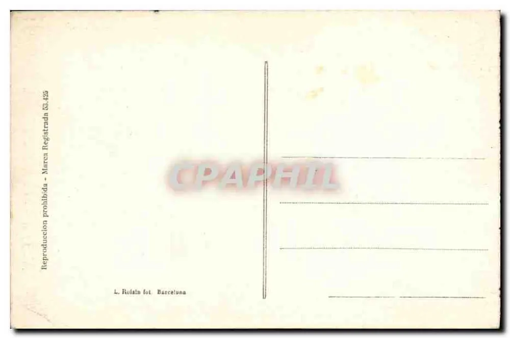 Pamplona - Porta da Ciudadela — L. Rulsin, n° 53.425 - Verso