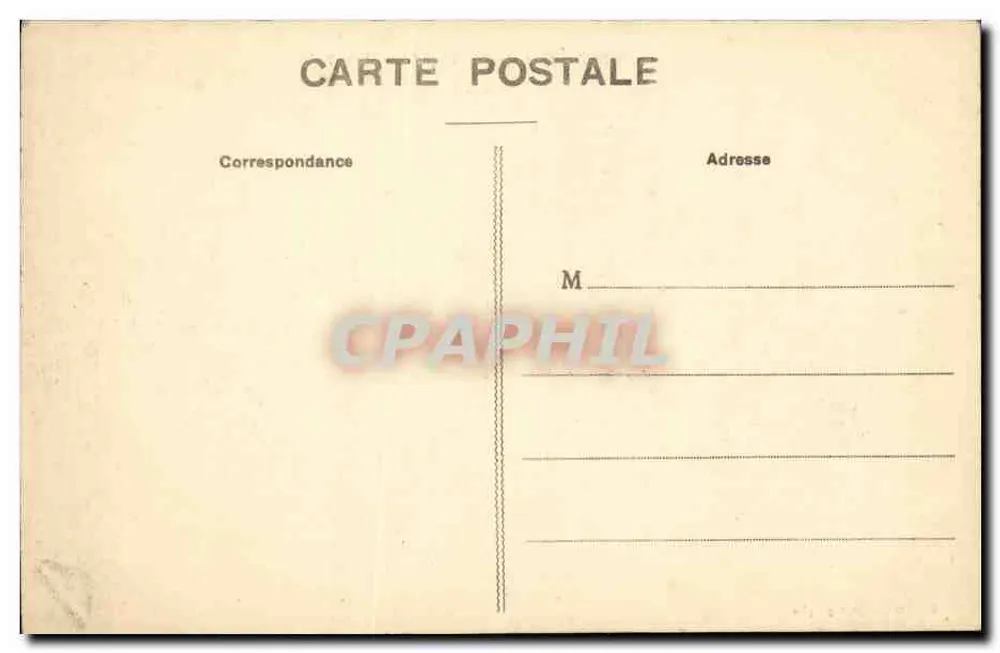 Boulevard de la République in DJIBOUTI — Ansicht des Hafens mit Booten — unbekannter Verlag, Nr. 12 - Rückseite
