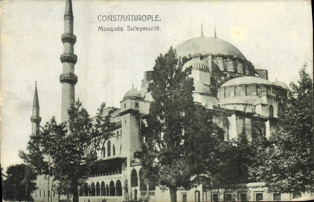 Konstantinopel — Moschee Suleymaniye — Édition Economie Constantinople - Vorderseite