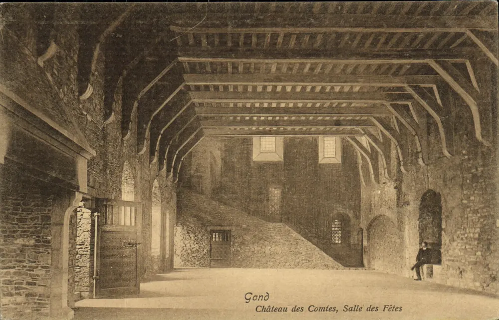 Schloss der Grafen, Festsaal — Gent — Dr. Trenkler Co., Brüssel, Ga. 41 - Vorderseite