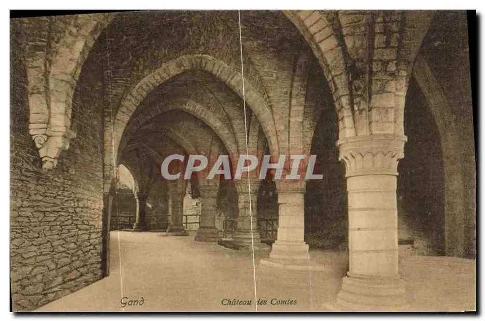 Gand — Castelo dos Condes — Dr Trenkler Co., Bruxelas, Ga. 42 - Frente