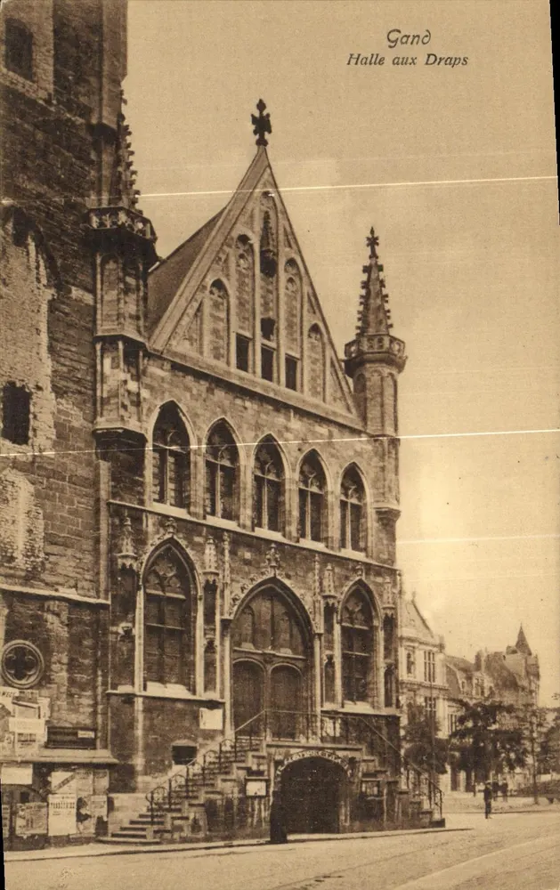 Gand — Halle aux Draps — 13 1763 - Frente