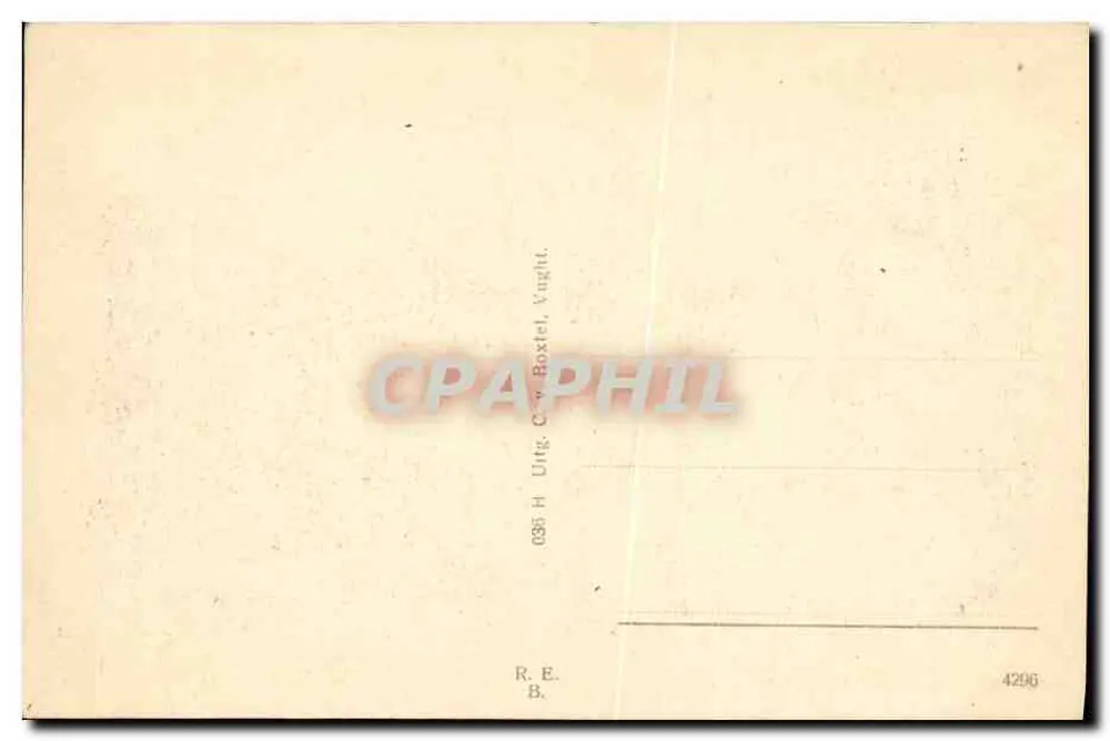 Vught. Castelo Maurick — editor C. v. Boxtel, n° 4296 - Verso