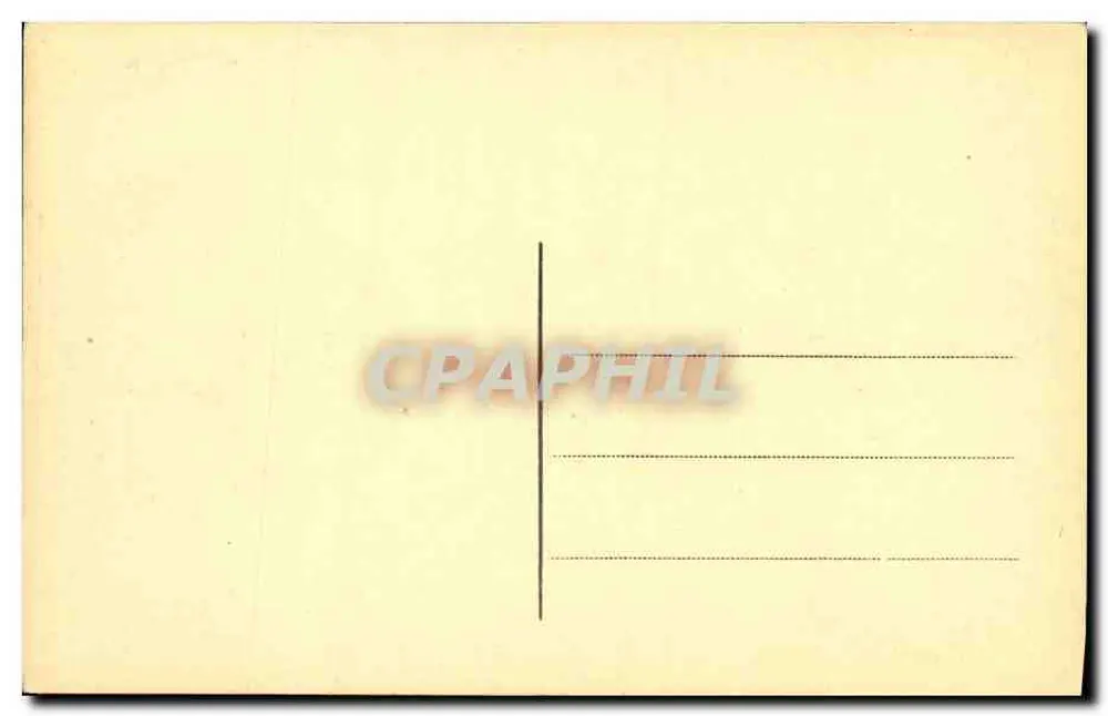 A cadeira de São Bavon — Gand — editor desconhecido, número de série não visível - Verso