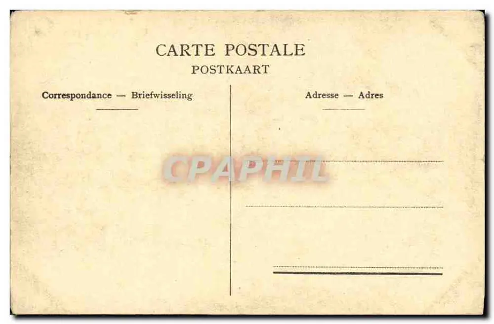 Gand — Schloss der Grafen, romanische Galerie — G. Bermon & Fils, n° 2443 - Rückseite