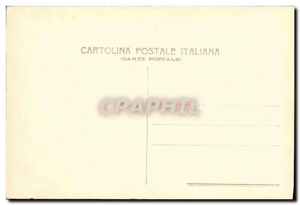 Roma - Palazzo Margherita — editor Cartolina Postale Italiana - Verso