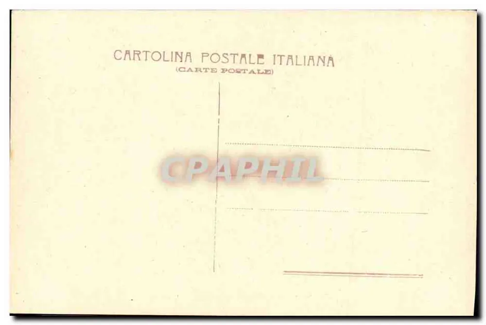 Roma - Monumento a Garibaldi no Gianicolo — Cartolina Postal Italiana - Verso