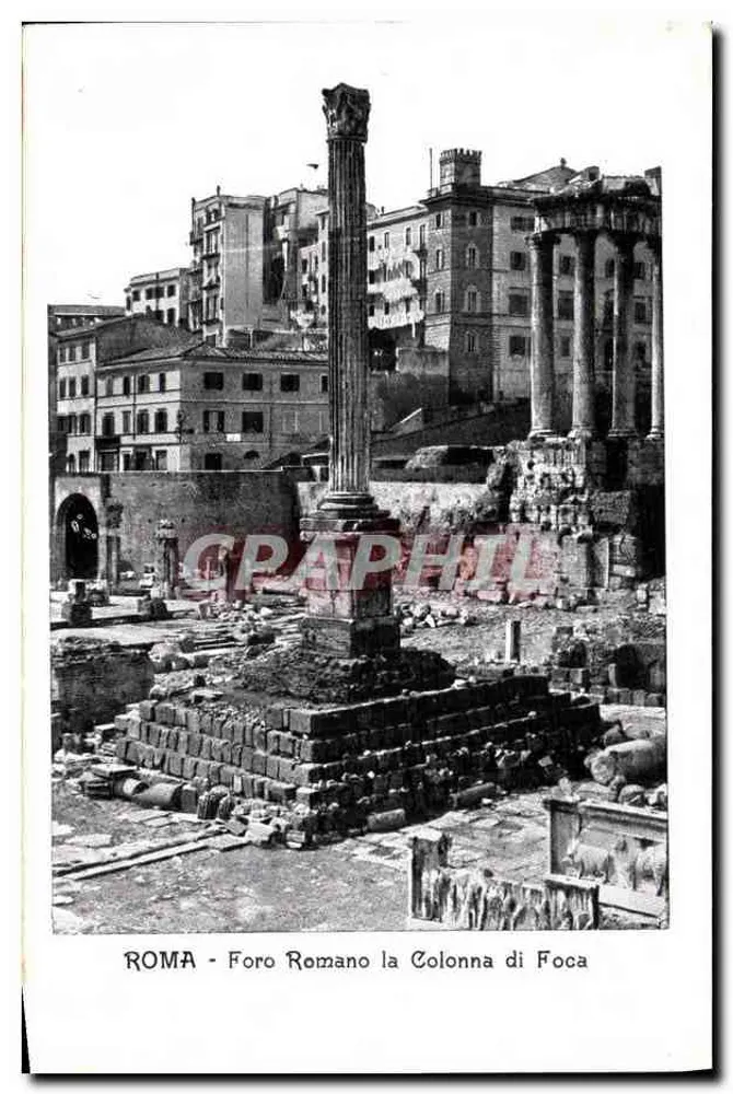 Roma - Foro Romano la Colonna di Foca - Vorderseite