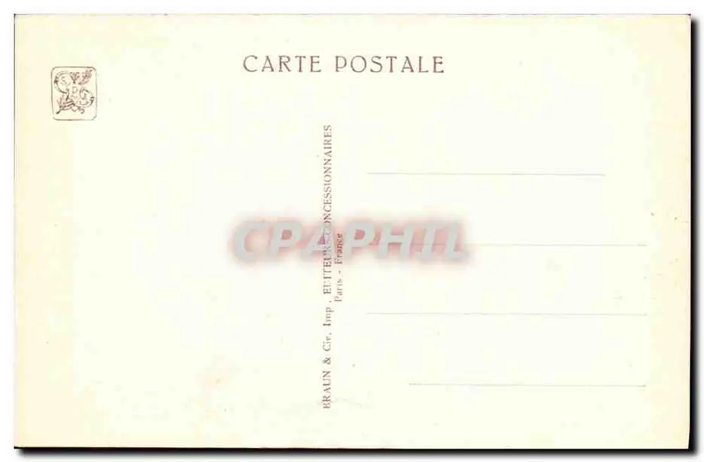Angkor Wat — Nord-Ost-Galerie — Internationale Kolonialausstellung — Paris 1931 - Rückseite