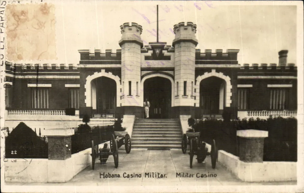 Habana. Militärcasino — Verlag 'LA BOHEMIA' und Seriennummer 24549 - Vorderseite