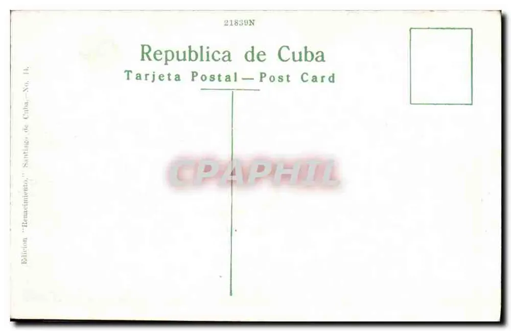 Punta Blanca, Santiago de Cuba — uitzicht op de haven met boten en tram — Uitgave 'Remedimento', Santiago de Cuba, n° 21830N - Achterkant