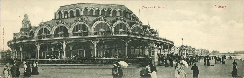Panorama des Kursaals — Ostende — Société Anonyme de Photographie, Ostende - Vorderseite