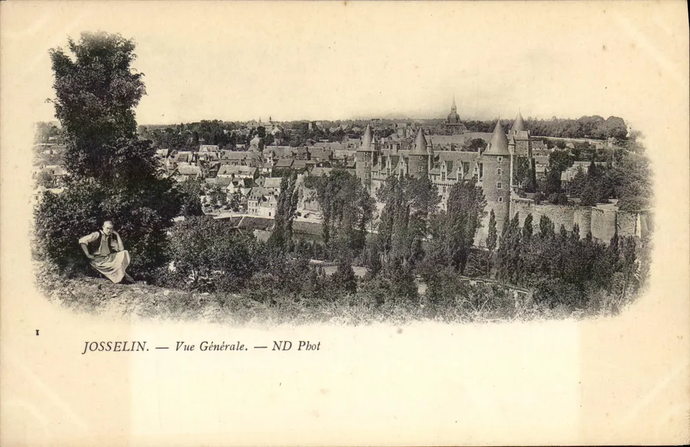 Josselin — Vista Geral — ND Phot - Frente